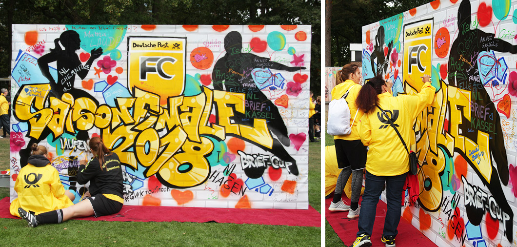 Graffiti Wall als fotohintergrund für Event und Veranstaltung mit Graffiti Artist buchen für Event mit Streetart