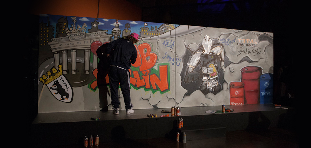 Show graffiti for your event and exhibition