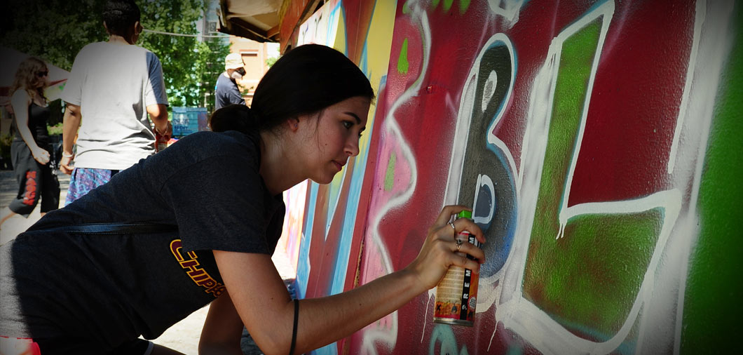 Recent graffiti workshops
