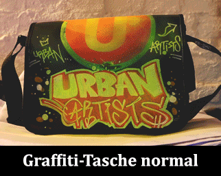 NEON-Graffiti-'Taschen Workshops und Eventgraffiti mit Teambuilding