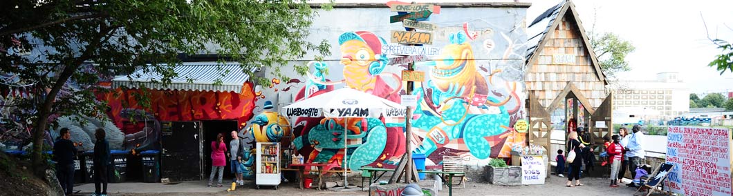 Urban Artists Graffiti-Workshops @ YAAM Berlin