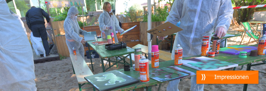 Streetart und Graffiti Workshop mit Urban Artists im YAAM Berlin