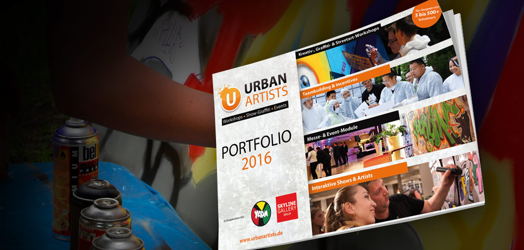 Urban Artists Portfolio 2018 | Graffiti und Streetart Workshops und Event Lösungen