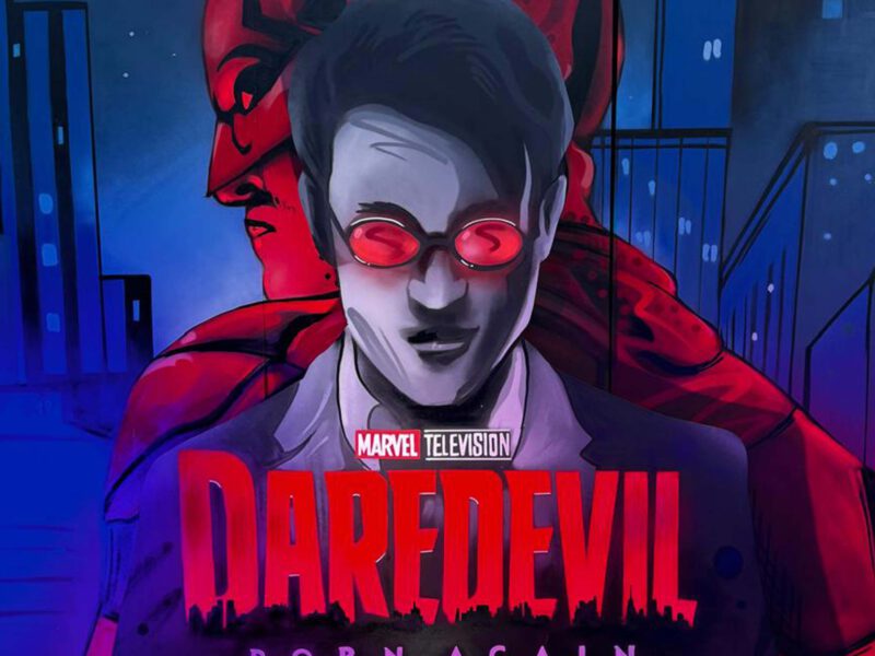 Graffiti Selfie Spot Daredevil Born Again für Disney von URBAN ARTISTS Berlin