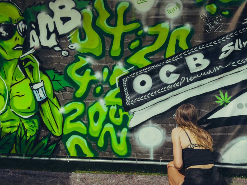 OCB x URBAN ARTISTS at Mary Jane Berlin mit Graffiti & Street Art Livepainting und Messedesign